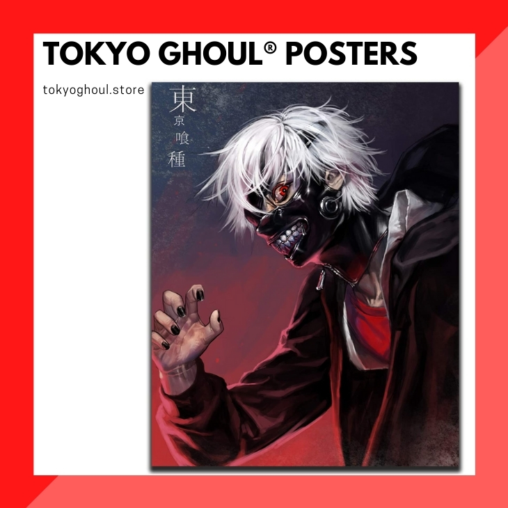 Ken Kaneki Tokyo Ghoul Anime Poster – My Hot Posters