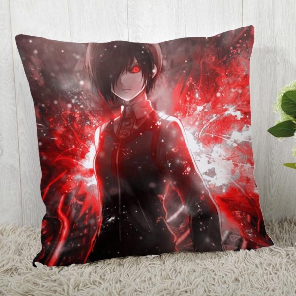 Tokyo Ghoul Pillow Cover Customize Pillow Case Modern Home Decorative Pillowcase For Living Room 45X45cm A19 1 - Tokyo Ghoul Merch Store