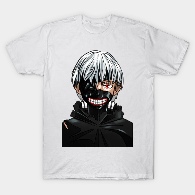 kaneki ken Anime Tokyo Ghoul Casual White T-shirts Men Women Short