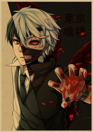 Ken Kaneki Tokyo Ghoul Anime Poster – My Hot Posters