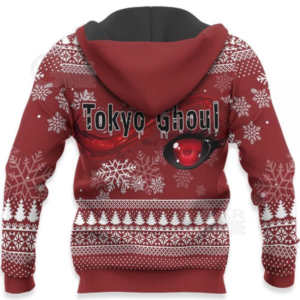 Ken Kaneki Santa Ugly Christmas Sweater Tokyo Ghoul Anime Xmas VA11Official Tokyo Ghoul Merch