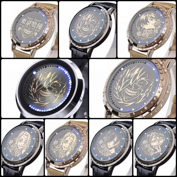 Tokyo Ghoul Waterproof Touchscreen LED WatchOfficial Tokyo Ghoul Merch