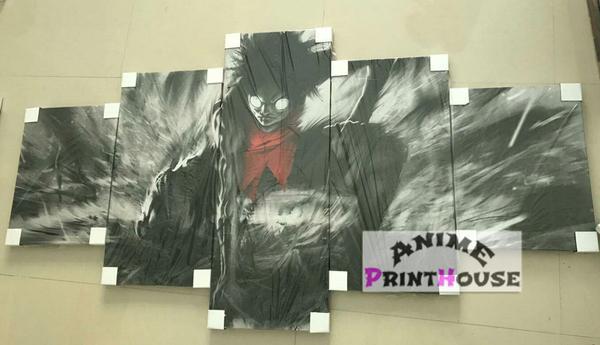 5 Piece Anime Canvas Sample