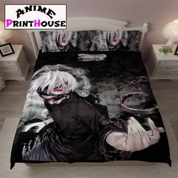 Tokyo Ghoul Bed Set, Sheet, Blanket | 70 Designs |A3Official Tokyo Ghoul Merch