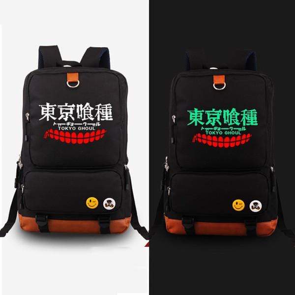 High quality Canvas Tokyo Ghoul Backpack with Glowing FeatureOfficial Tokyo Ghoul Merch