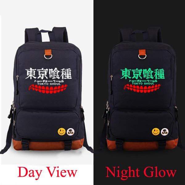 High quality Canvas Tokyo Ghoul Backpack with Glowing FeatureOfficial Tokyo Ghoul Merch