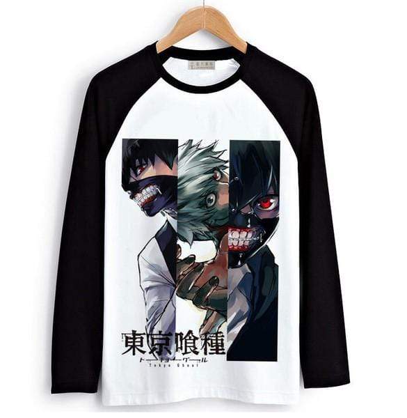 Tokyo Ghoul Long Sleeve T-Shirts| Men & Women - 6 DesignsOfficial Tokyo Ghoul Merch