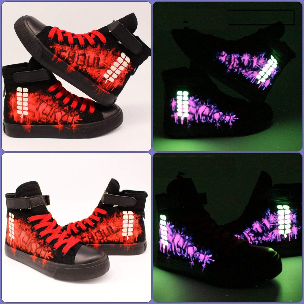 Tokyo Ghoul Shoes Merch Limited Edition Tokyo Ghoul High Top