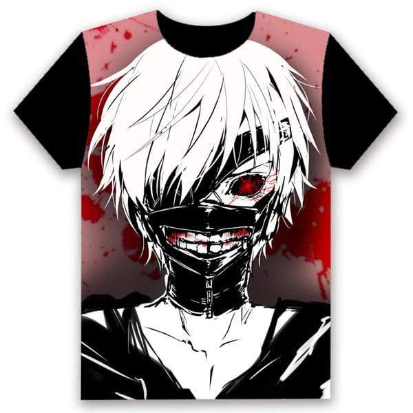 Tokyo Ghoul T-Shirt | Full Color Print Milk Silk FabricOfficial Tokyo Ghoul Merch