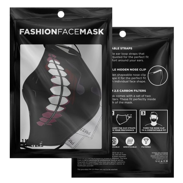 Kaneki's Mask V2 Tokyo Ghoul Premium Carbon Filter Face MaskOfficial Tokyo Ghoul Merch