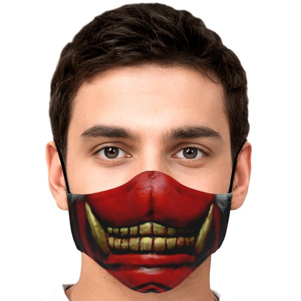 koma mask tokyo ghoul premium carbon filter face mask 755958 1 - Tokyo Ghoul Merch Store