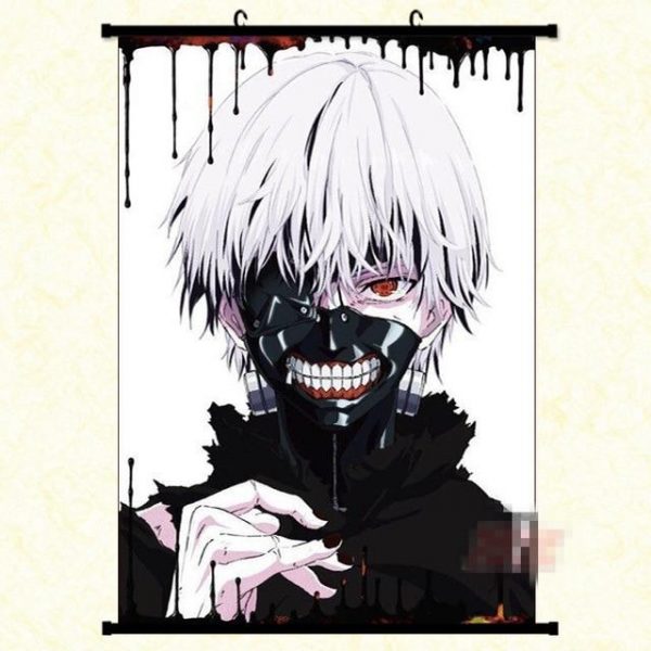 Anime Manga Tokyo Ghoul Wall Scroll Painting 40x60cmOfficial Tokyo Ghoul Merch