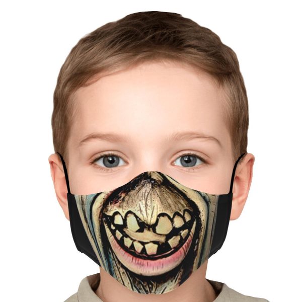 Scary Face Zombie Tokyo Ghoul Premium Carbon Filter Face MaskOfficial Tokyo Ghoul Merch