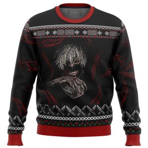 tokyo ghoul dark kaneki premium ugly christmas sweater 709892 1 - Tokyo Ghoul Merch Store