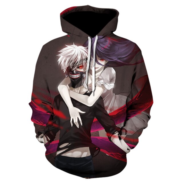 2021 New Hot Selling Tokyo Ghoul 3D Printing Hoodies Ken Kaneki White Hoodie Japan Anime Cool 16.jpg 640x640 16 - Tokyo Ghoul Merch Store