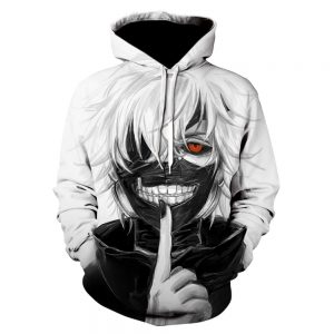 tokyo ghoul Cosplay 3D Anime Kapuzen Sweatshirt Langarm T-Shirt Hoodie Pullover 