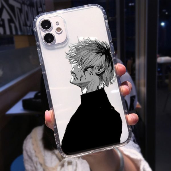 Soft Clear Shockproof Phone Case for IPhone 13 XR X XS 12 11 Pro Max 7 6.jpg 640x640 6 - Tokyo Ghoul Merch Store
