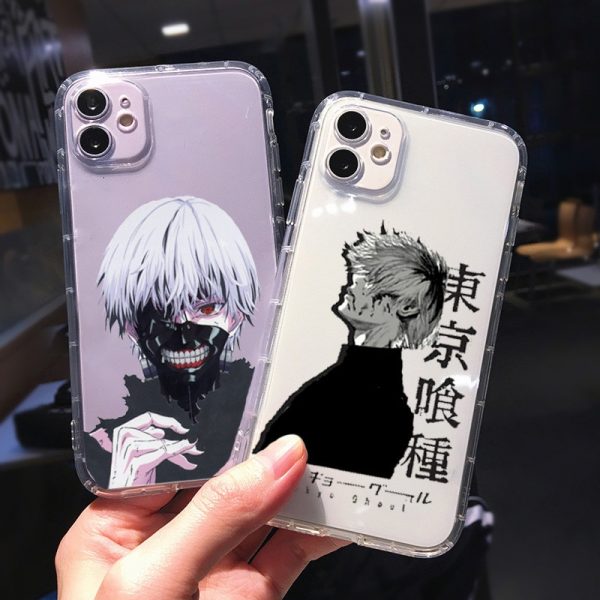 Soft Clear Shockproof Phone Case for IPhone 13 XR X XS 12 11 Pro Max 7 - Tokyo Ghoul Merch Store