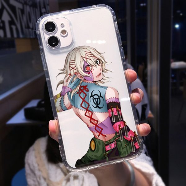 Soft Clear Shockproof Phone Case for IPhone 13 XR X XS 12 11 Pro Max 7 7.jpg 640x640 7 - Tokyo Ghoul Merch Store