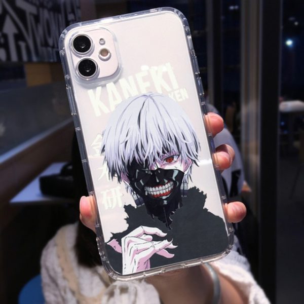Soft Clear Shockproof Phone Case for IPhone 13 XR X XS 12 11 Pro Max 7 8.jpg 640x640 8 - Tokyo Ghoul Merch Store