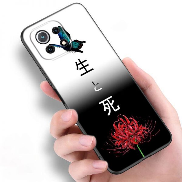 Anime Tokyo Ghoul Flowers Phone Case For Xiaomi Mi POCO X3 NFC GT M4 M3 12 2 - Tokyo Ghoul Merch Store