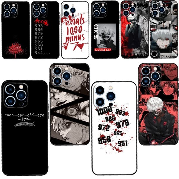 Ken Kaneki Tokyo Ghoul Case For iPhone 13 12 11 Pro Max mini SE 2020 X - Tokyo Ghoul Merch Store