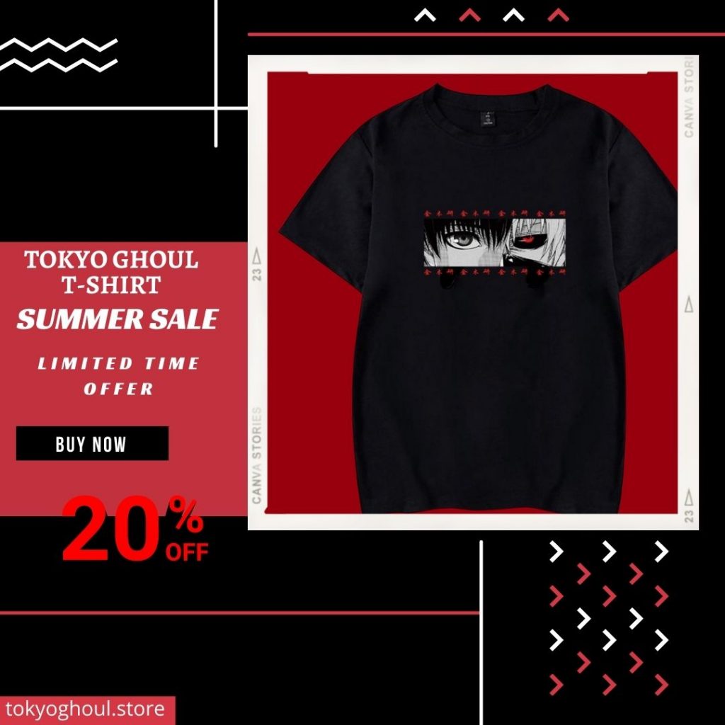 Tokyo Ghoul T-Shirt, Large selection - low prices