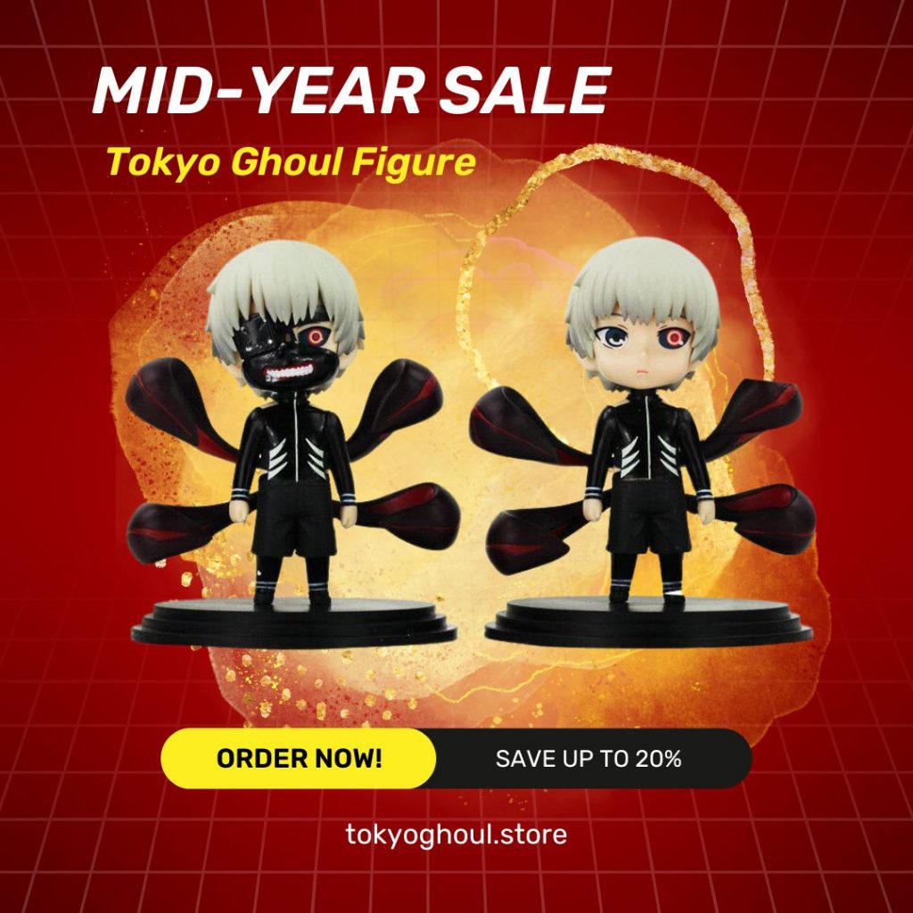 Publication Instagram de promotion de vente de mode de vente flash rouge - Tokyo Ghoul Merch Store